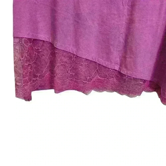 LOGO by Lori Goldstein raspberry maxi dress, size XS - Picture 5 of 6